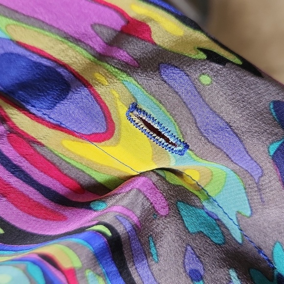 Trina Turk 100% pure silk top Sz M - Picture 13 of 13